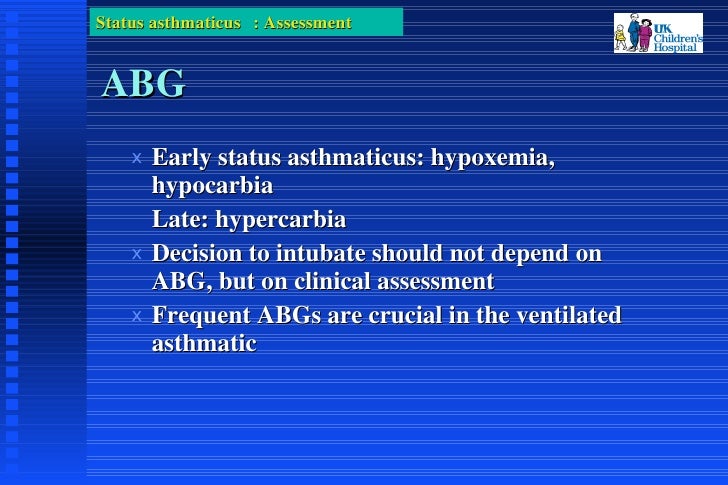 case study on status asthmaticus case study on status asthmaticus
